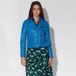 Walter Baker Leather Flissy Jacket